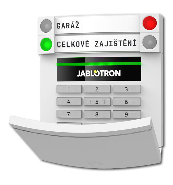 JA-153E BEZDRÁTOVÝ PŘÍSTUPOVÝ MODUL S KLÁVESNICÍ A RFID