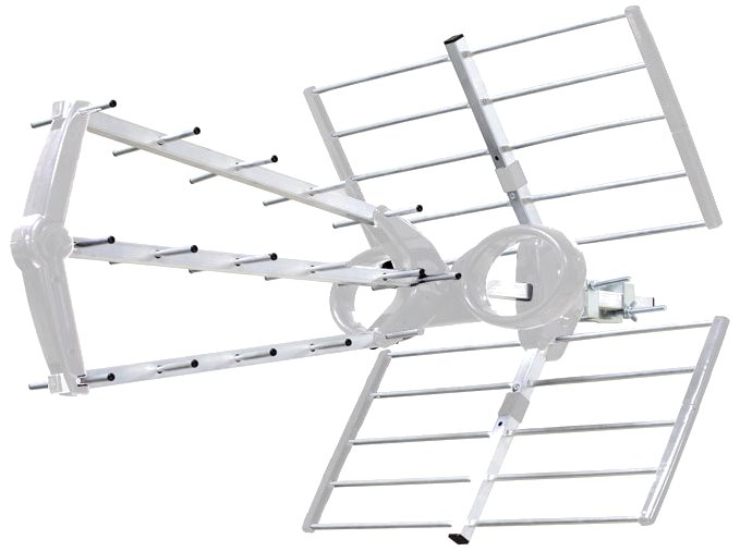 SMĚROVÁ TELEVIZÍNÍ ANTÉNA TRIPLEX EK 80 15 DB