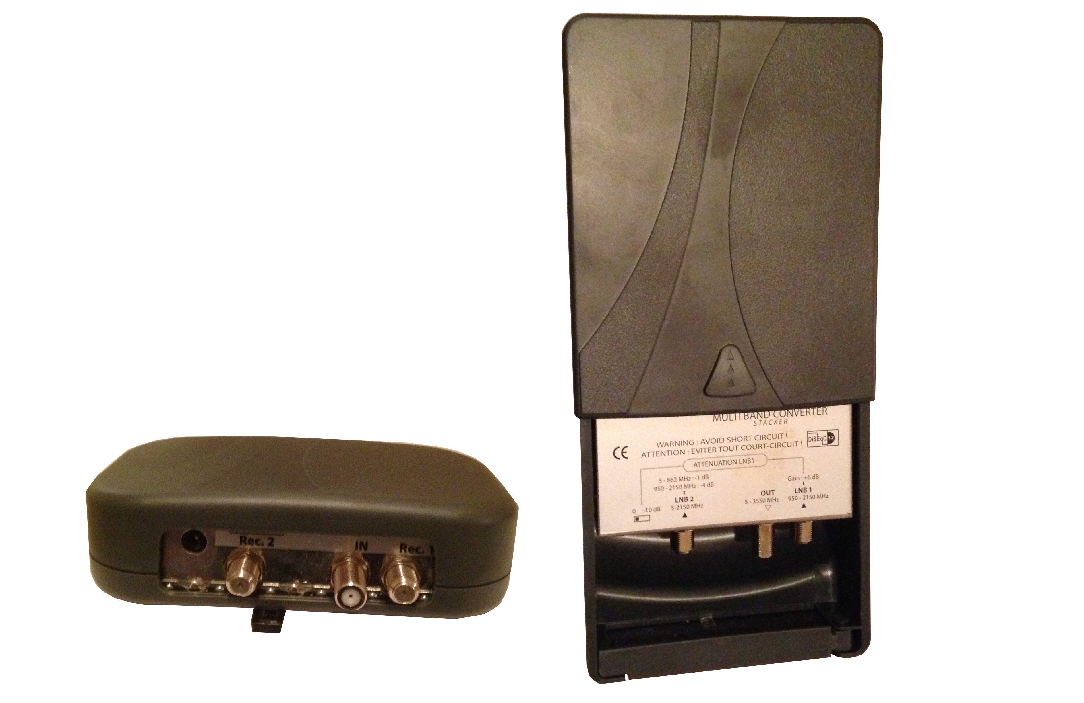 DVA SATELITY V JEDNOM KABELU