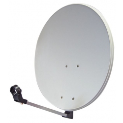 80 CM HLINÍKOVÁ PARABOLA EMME ESSE - 73 x 80 CM - ŠEDÁ