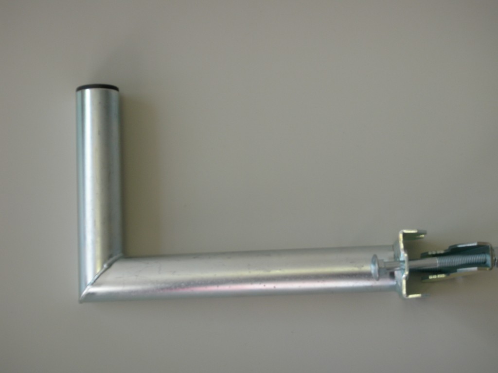 KONZOLE NA STOŽÁR 30 CM - ZINEK