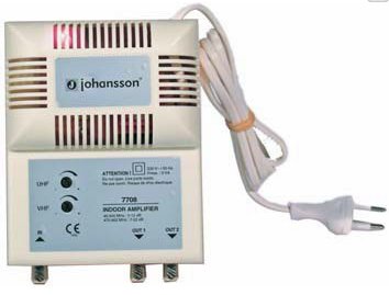 ZESILOVAČ VHF A UHF SIGNÁLU JOHANSSON 7722